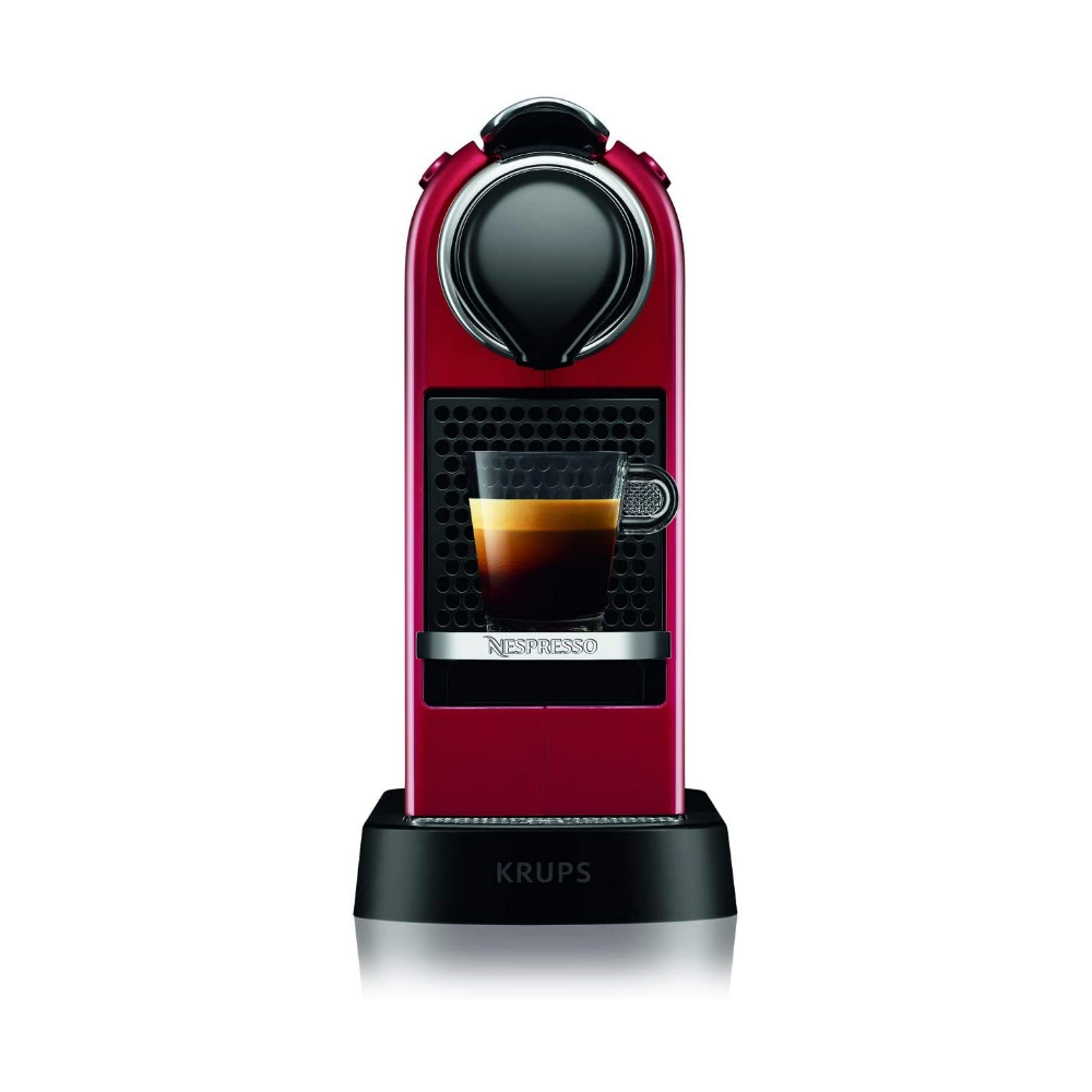 Krups 크룹스 네스프레소 시티즈 체리 레드 (Nespresso New CitiZ XN 7415 Cherry Red)