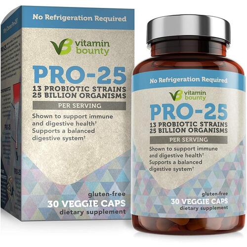 비타민바운티 Pro-25 프로바이오틱스 250억 유산균 30캡슐